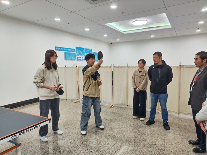 乒乓传情展风采！校工会乒乓球系...